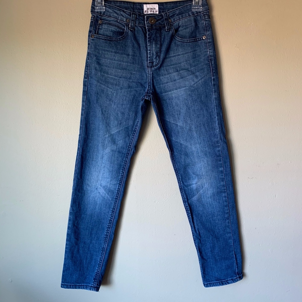 Hudson Dark Wash Skinny Jeans 24